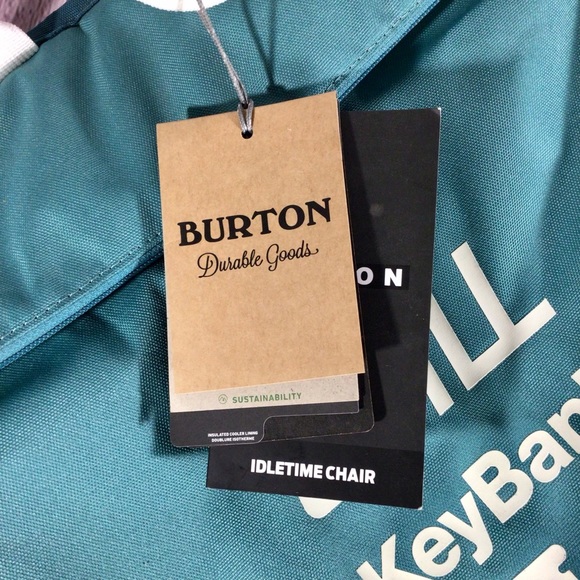 Burton Idletime Chair with Built In Insulated Six Can Cooler - New with Tags - Picture 7 of 10